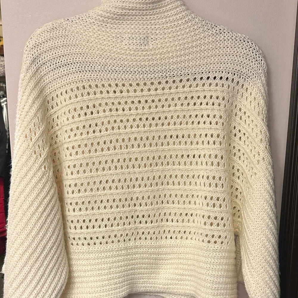 Joseph A Cream Cowl Neck Sweater - Picture 5 of 5